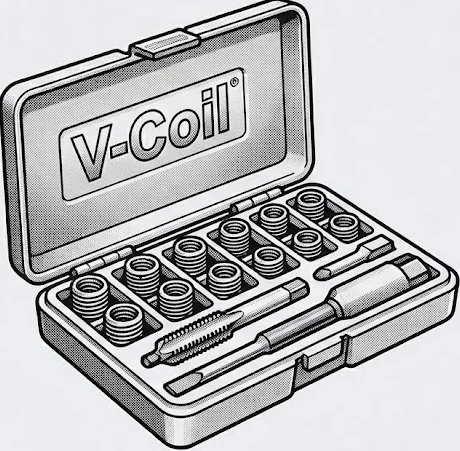 Pribor za popravku navoja V-Coil