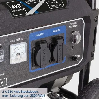 Agregat za struju 2.8Kw SG3200 Scheppac dve uticnice