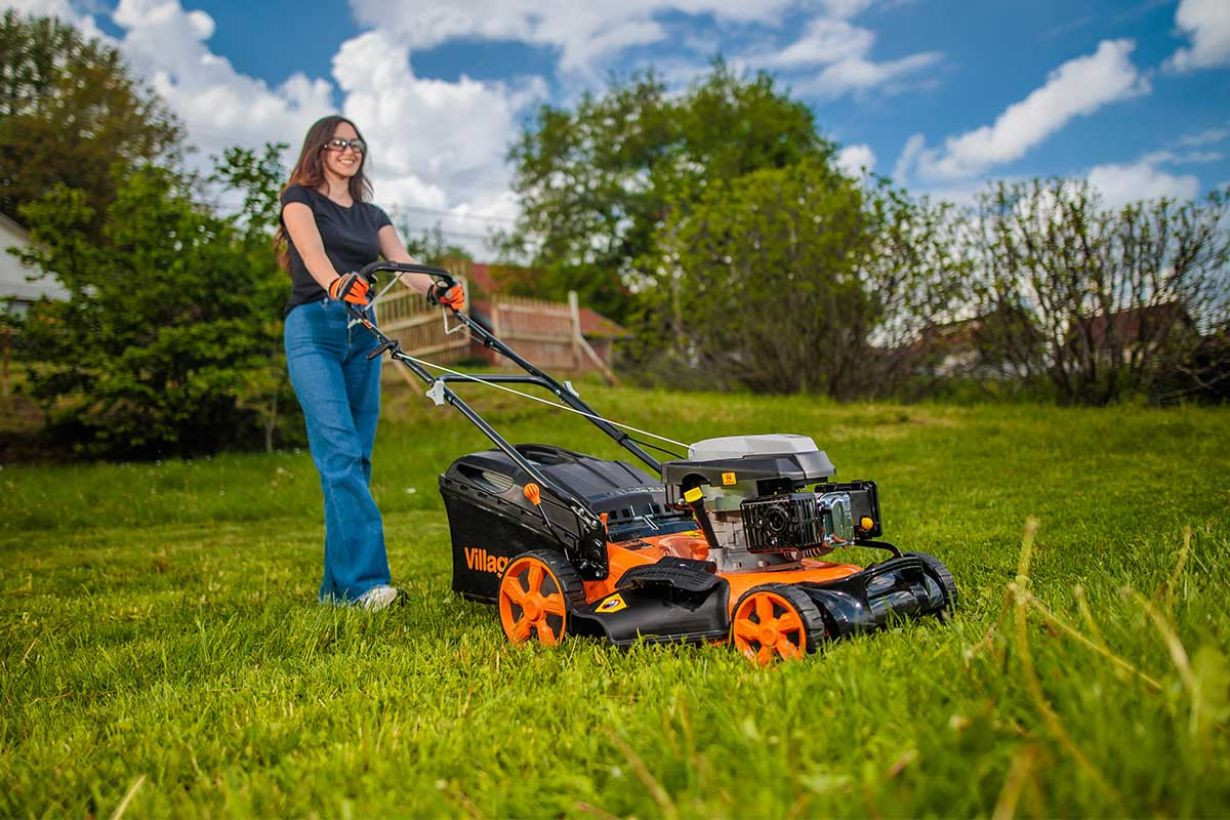 Motorna kosačica Villager Prime 5111 T kosenje trave
