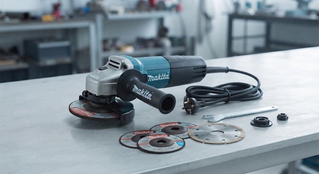 Makita GA4530 fi 115 Ugaona brusilica sa dodacima