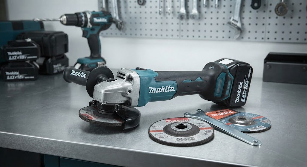 Makita Akumulatorska ugaona brusilica DGA504Z