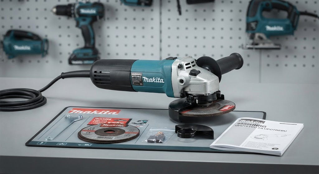 Makita bursilica 9558HNGR 