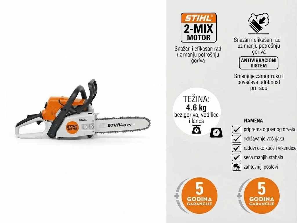 STIHL MS 182 motorna testera 2.2 KS