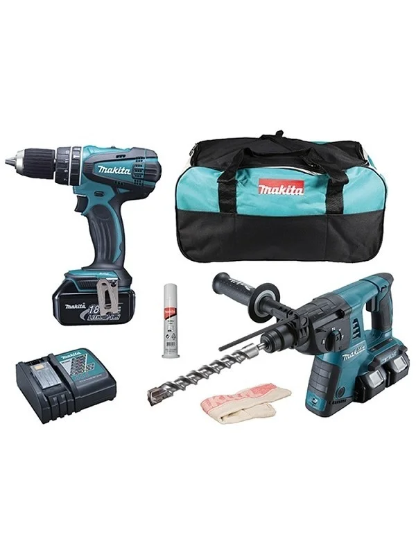 Set akumulatorskog alata 18V DLX2137M Makita DLX2137M