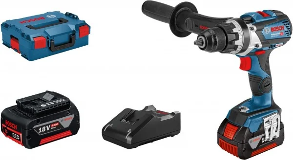 Akumulatorska bušilica - odvrtač Bosch GSR 18V-110 C; 2x5,0Ah; L-Boxx (06019G010C)
