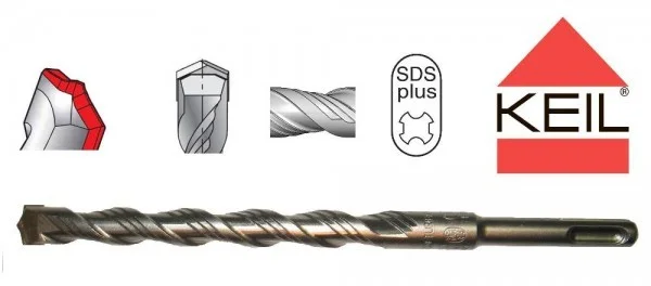 Burgija za beton SDS plus fi 14,0 210/150 mm