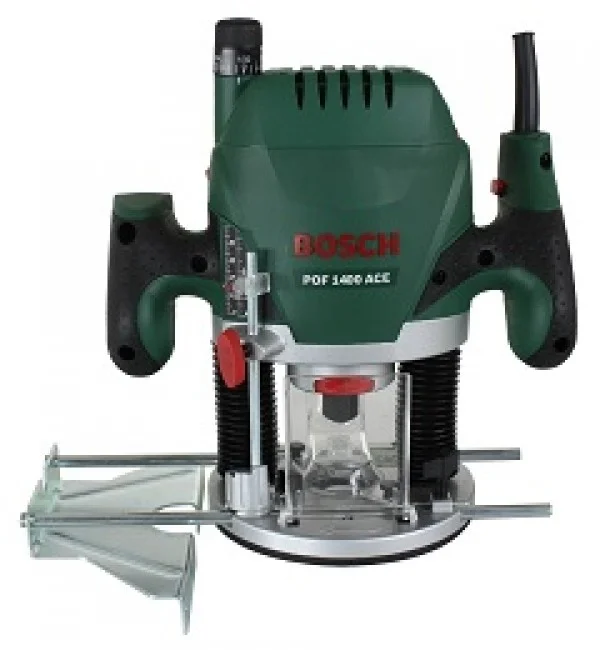Povrsinska glodalica Bosch POF 1400 ACE + set pribor