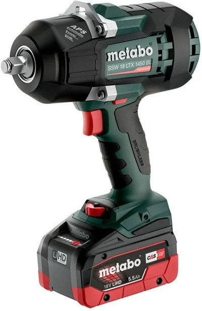 Metabo akumulatorski udarni odvrtač SSW 18 LTX 1450 BL
