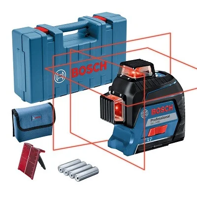 Bosch GLL 3-80 linijski laser 3x360° 80m domet 