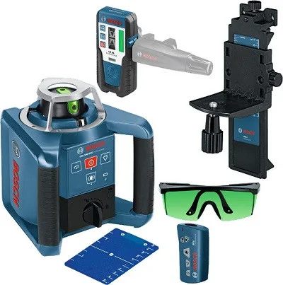 Bosch GRL 300 HVG rotacioni laser zelene linije + WM4
