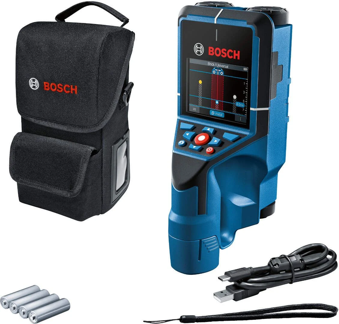 Bosch Wallscanner D-tect 200 C detektor i torba