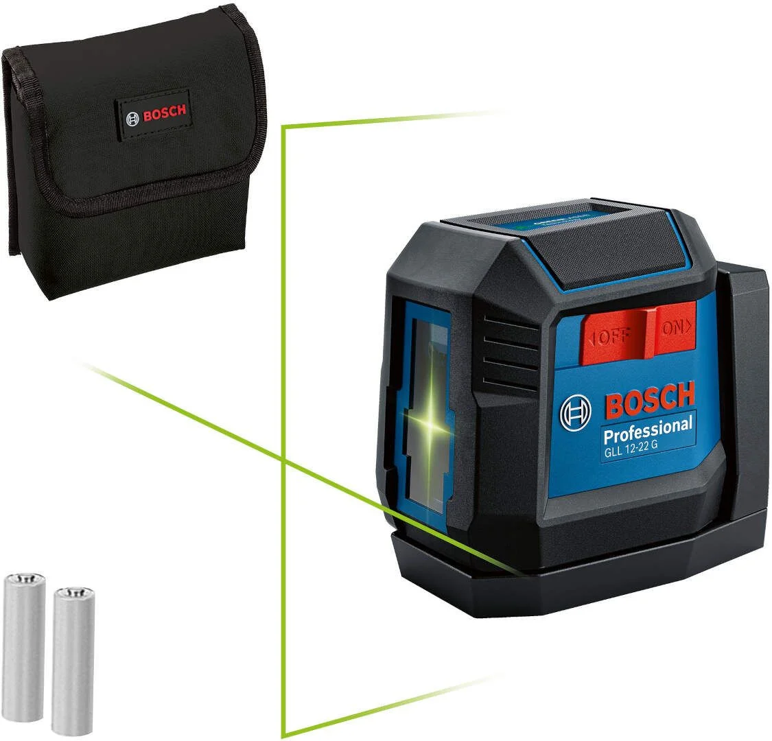 Bosch GLL 12-22 G linijski laser zeleni domet 12m
