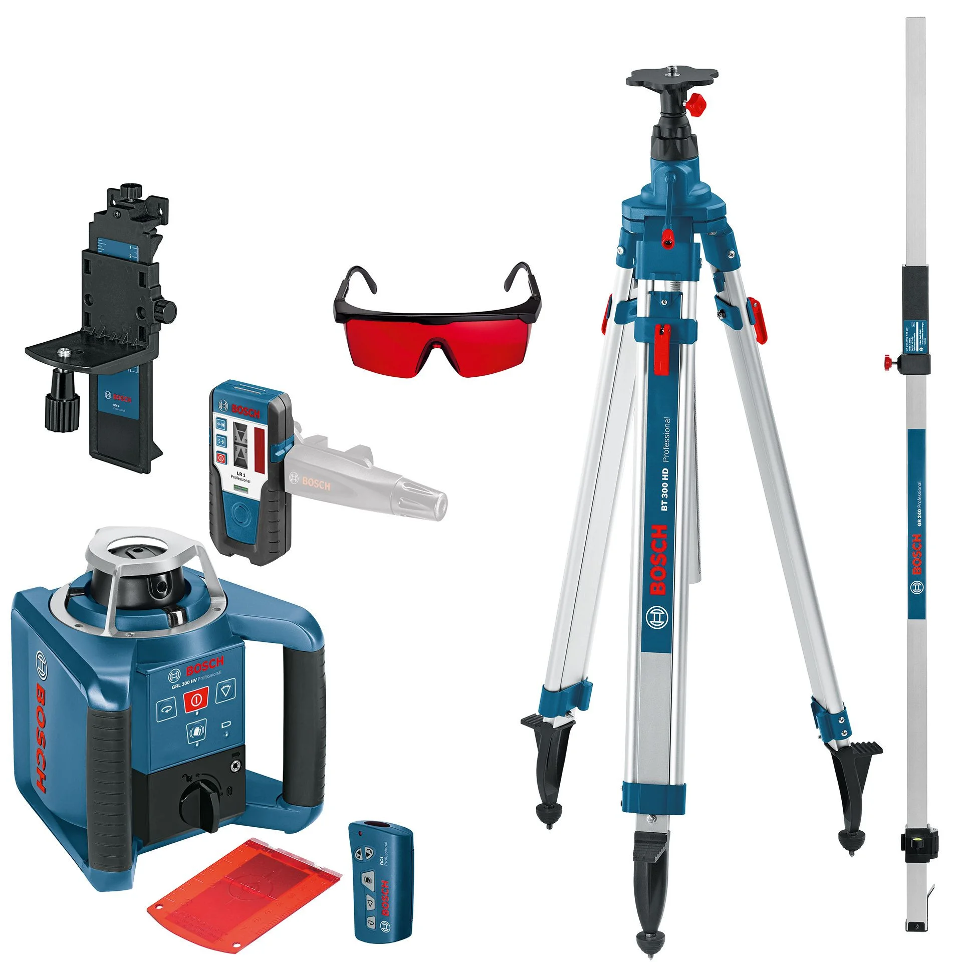 Bosch GRL 300 HV i BT 300 HD i GR 240 rotacioni laser