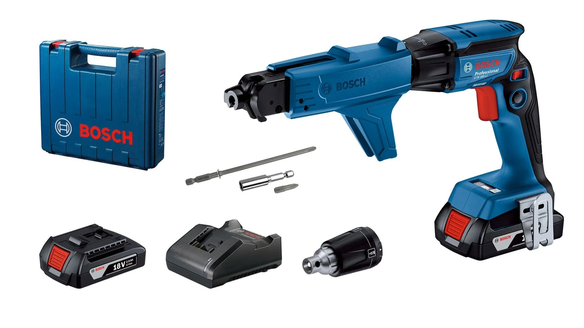Bosch GTB 185-Li aku. odvrtac za suvu gradnju + GMA 55