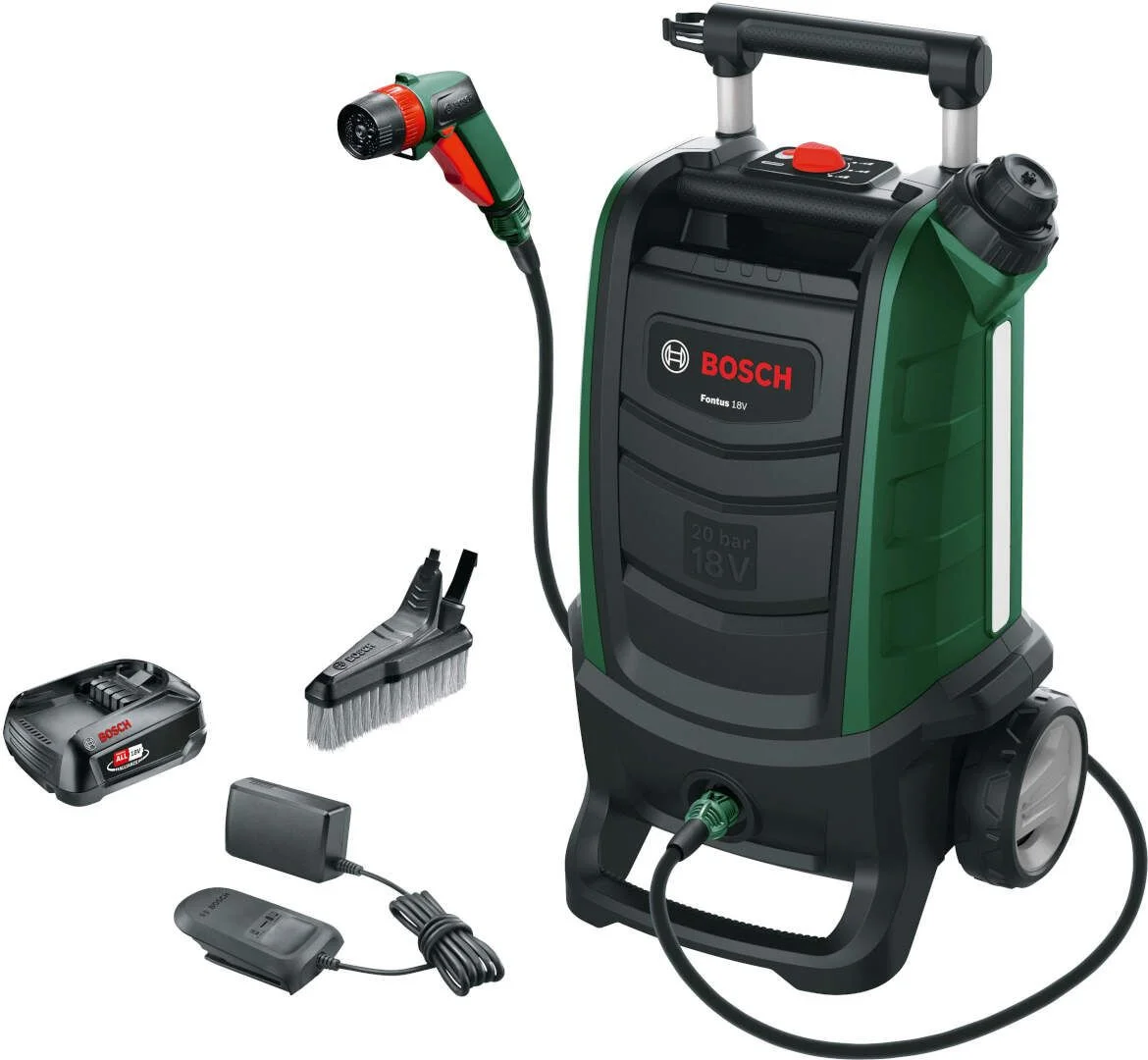 Bosch Fontus 2.0 aku. perač pod pritiskom 18V 20bar
